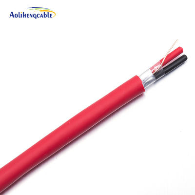 Cable d'alarme à 2 cœurs en cuivre nu en PVC revêtu d'une veste de 1,05 mm
