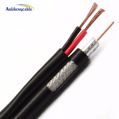 Cable de câble coaxial à gaine en teflon en PVC pour les industries de la vidéosurveillance et de l'aérospatiale