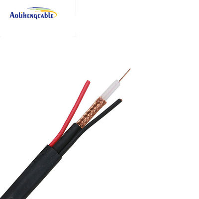 Cable de câble coaxial à gaine en teflon en PVC pour les industries de la vidéosurveillance et de l'aérospatiale