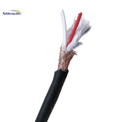 1 2 3 câble de microphone de base personnalisé 5-6 mm OD Haute performance