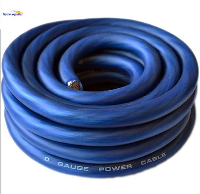 2 AWG câble audio flexible câble d'alimentation audio avec couleur de veste personnalisée