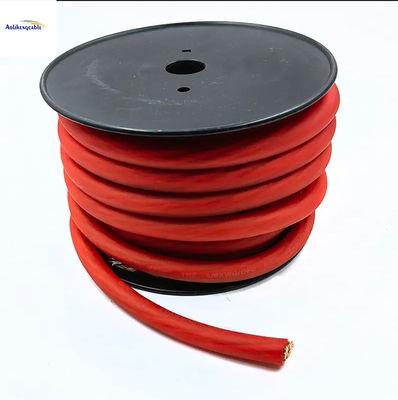 2 AWG câble audio flexible câble d'alimentation audio avec couleur de veste personnalisée