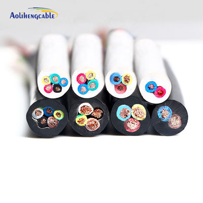 RVV 4-Core 0,75 1,0 1,5 2,5 mm câble de commande de puissance Couleur personnalisée